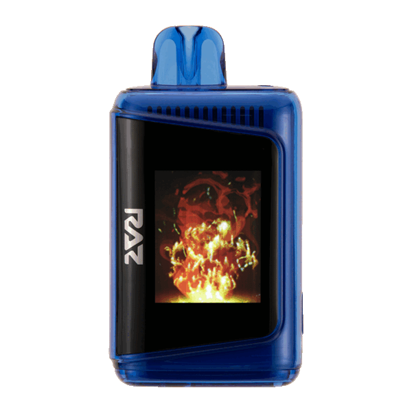 Blue Raz Ice Raz DC25000 vape animated screen