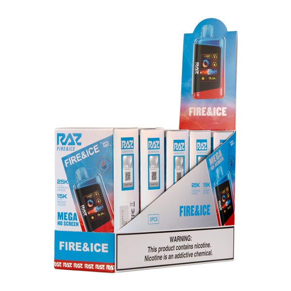 5 pack of Fire & Ice RAZ LTX25000