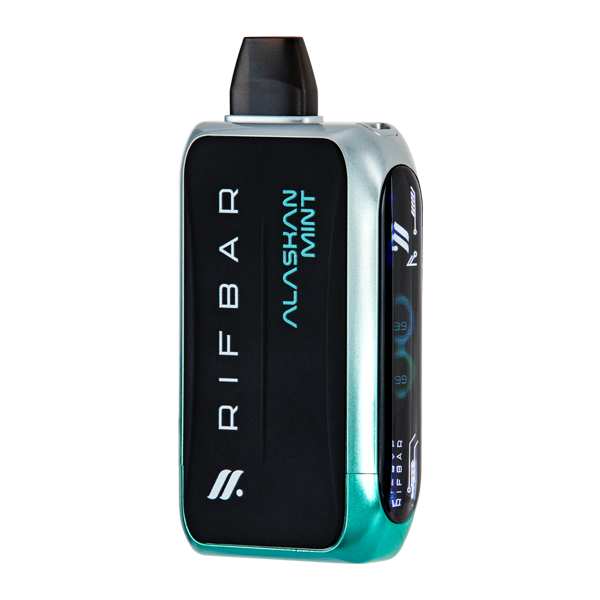 Alaskan Mint Rifbar Turbo-X 25k for Vaping.com