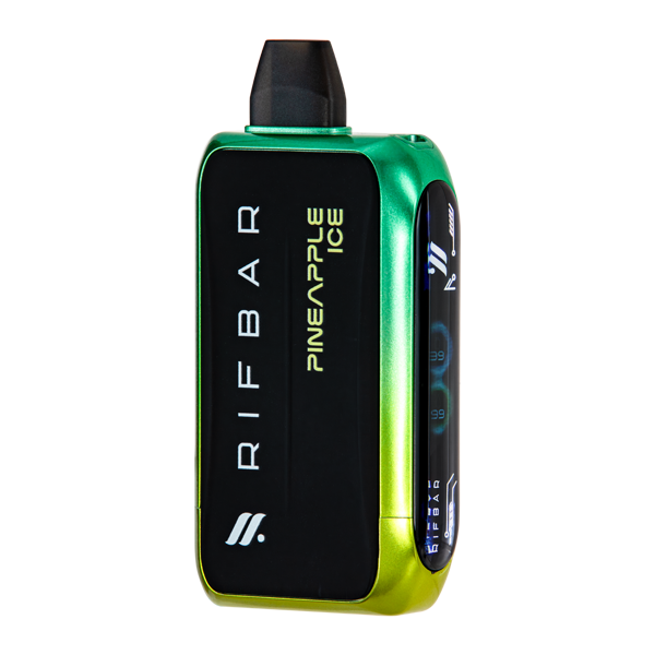 pineapple flavored vape Pineapple Ice Rifbar Turbo-X 25k