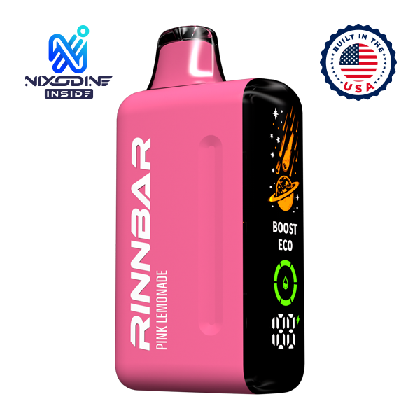 Pink Lemonade RINNBAR 50K Nixodine Pink Lemonade RINNBAR 50K Nixodine