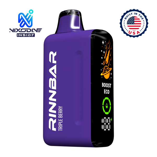 triple berry vape flavor Triple Berry RINNBAR 50K Nixodine