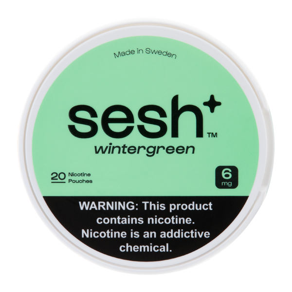 Sesh Nic. Pouches Wintergreen 6mg