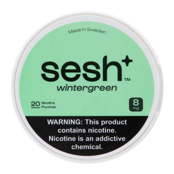 8mg Sesh Nic. Pouches Wintergreen