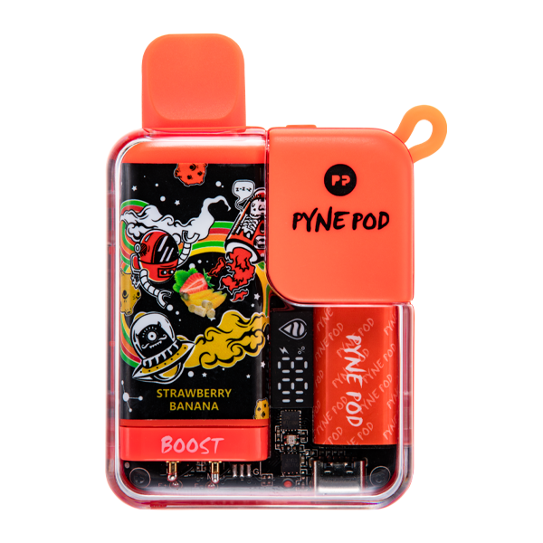 Strawberry Banana Pyne Pod Boost 8500 Strawberry Banana Pyne Pod Boost 8500
