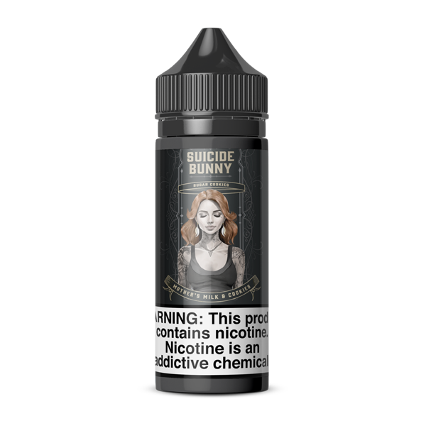 Mother's Milk and Cookies Suicide Bunny E-Juice 120ml Mother's Milk and Cookies Suicide Bunny E-Juice 120ml
