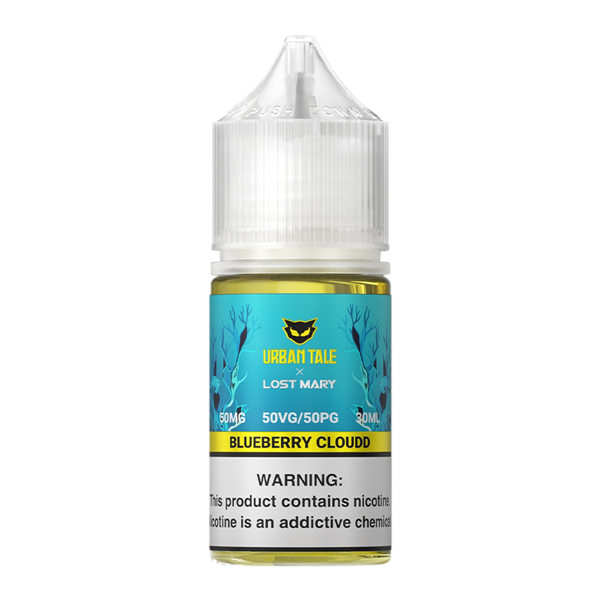 Blueberry Cloud LOST MARY X URBAN TALE 30ml- 50mg for Vaping.com
