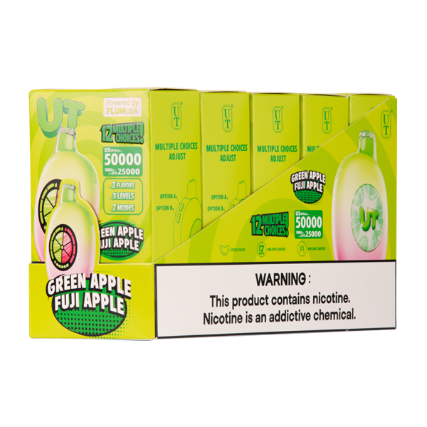 Green Apple & Fuji Apple UT 50K Vapes