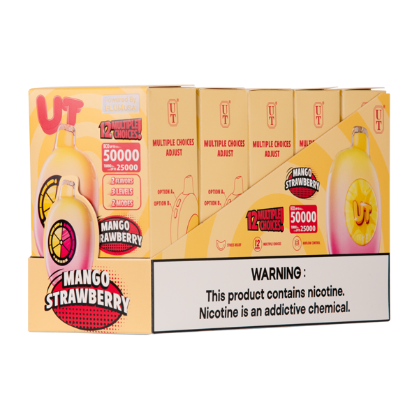 Mango & Strawberry UT 50K Vapes