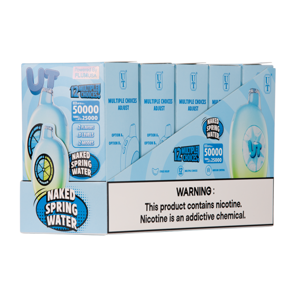 Naked & Spring Water UT 50K Vapes