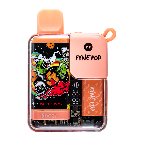 White Gummy Pyne Pod Boost 8500 White Gummy Pyne Pod Boost 8500