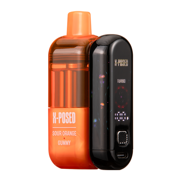 Sour Orange Gummy X-Posed 35K Vape Kit Sour Orange Gummy X-Posed 35K Vape Kit
