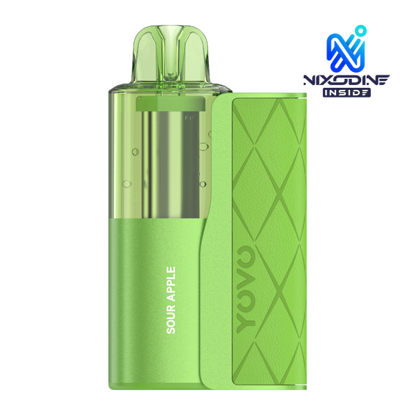 sour apple disposable vape Sour Apple YOVO JB50000 Kit Nixodine