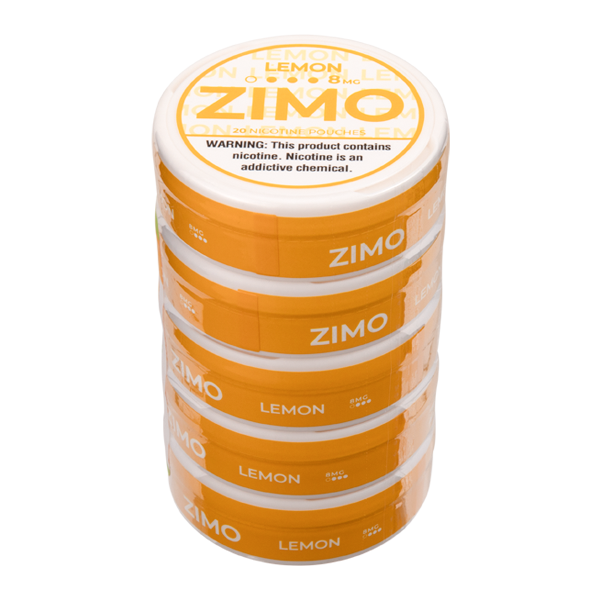 Citrus Lemon ZIMO Pouches 8mg 5 Pack