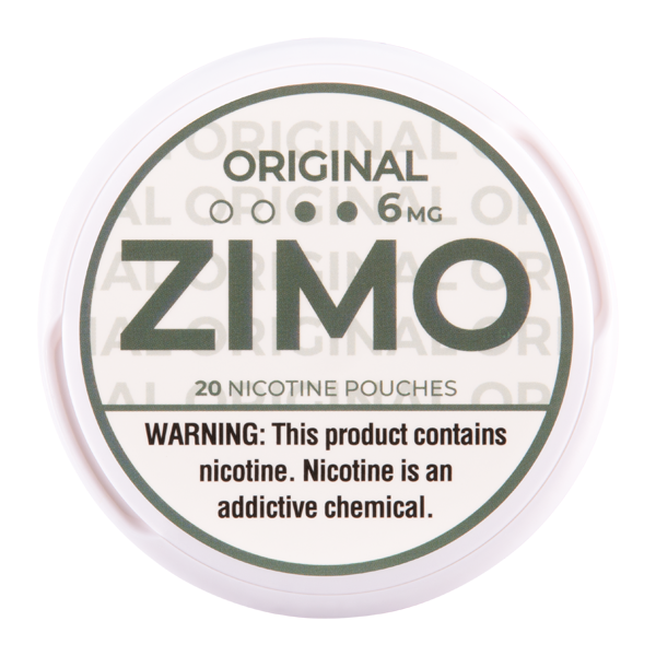 Original Zimo Pouches- 6mg for Vaping.com