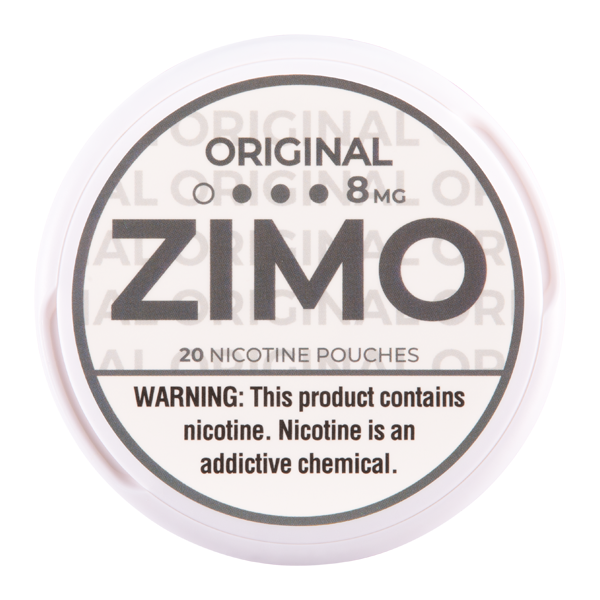 Original Zimo Pouches- 8mg for Vaping.com
