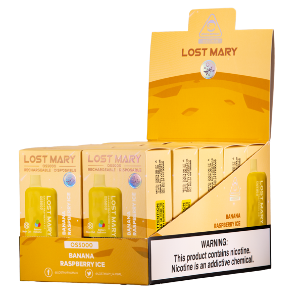 BANANA RASPBERRY ICE LOST MARY OS5000