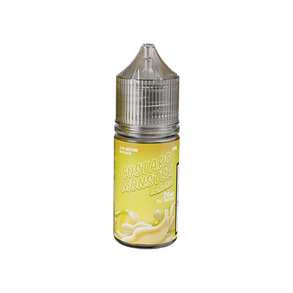Banana Custard Monster Salt Vape Juice Banana Custard Monster Salt Vape Juice