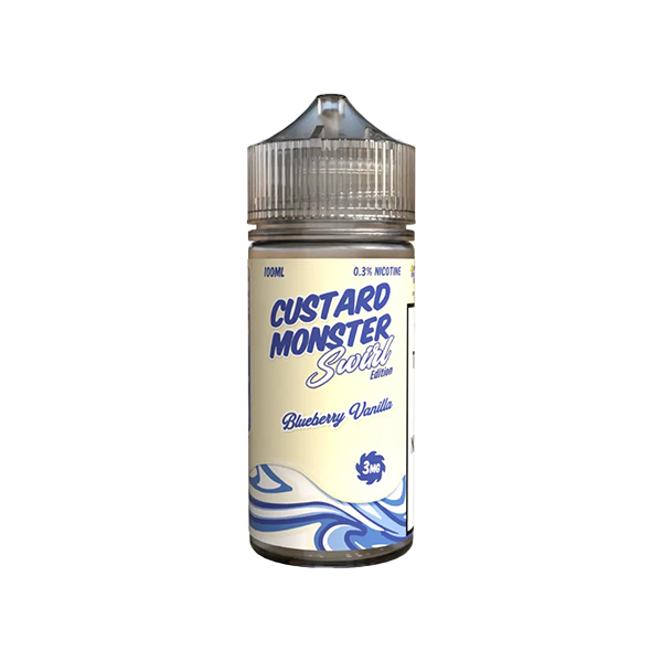 Blueberry Vanilla MONSTER LABS Custard Monster 100ml Swirl Edition