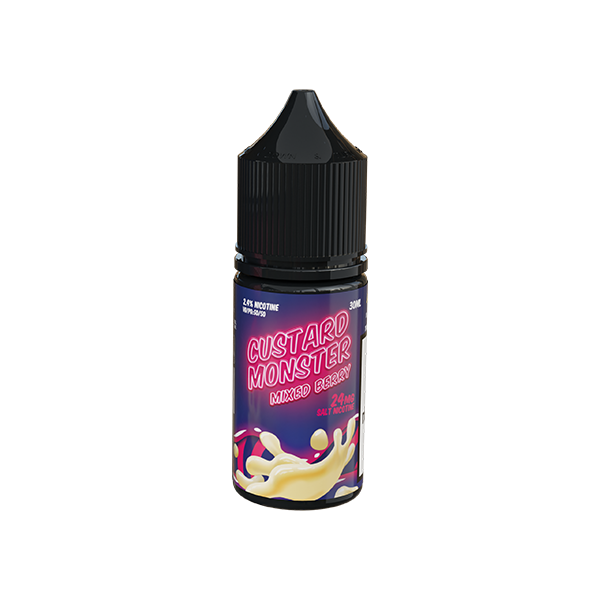 custard monster vape juice salt nic Mixed Berry Custard Monster Salt Vape Juice