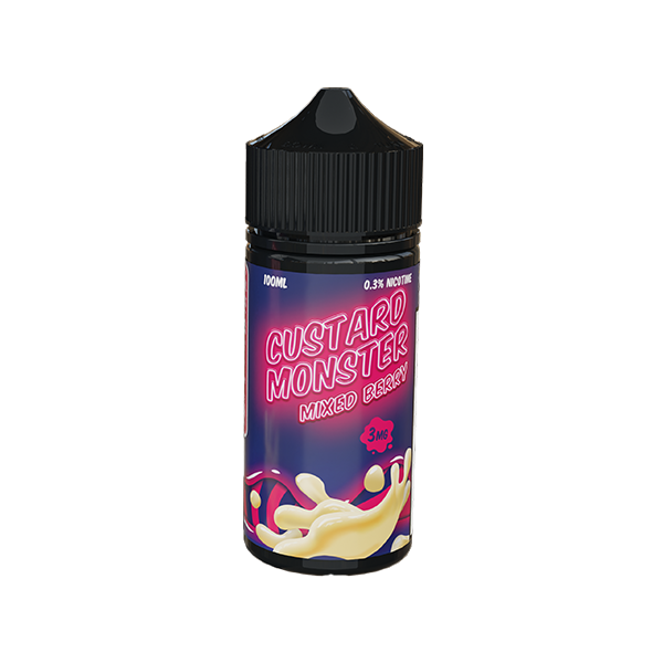 Mixed Berry Custard Monster eJuice Mixed Berry Custard Monster eJuice