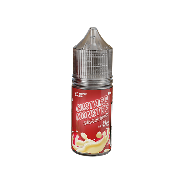Strawberry Custard Monster Salt Vape Juice Strawberry Custard Monster Salt Vape Juice