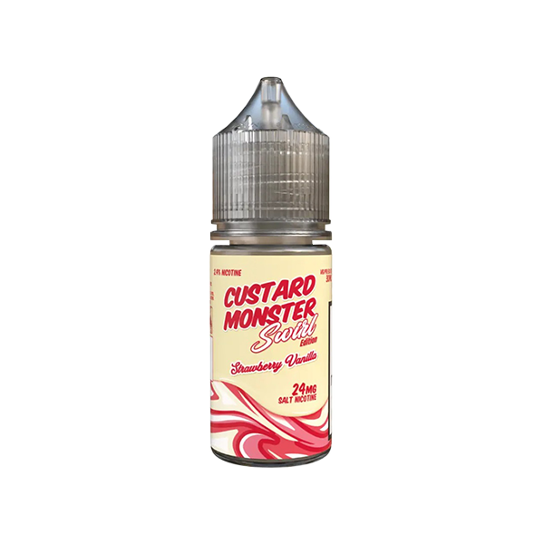 Strawberry Vanilla Custard Monster Salt Vape Juice Strawberry Vanilla Custard Monster Salt Vape Juice