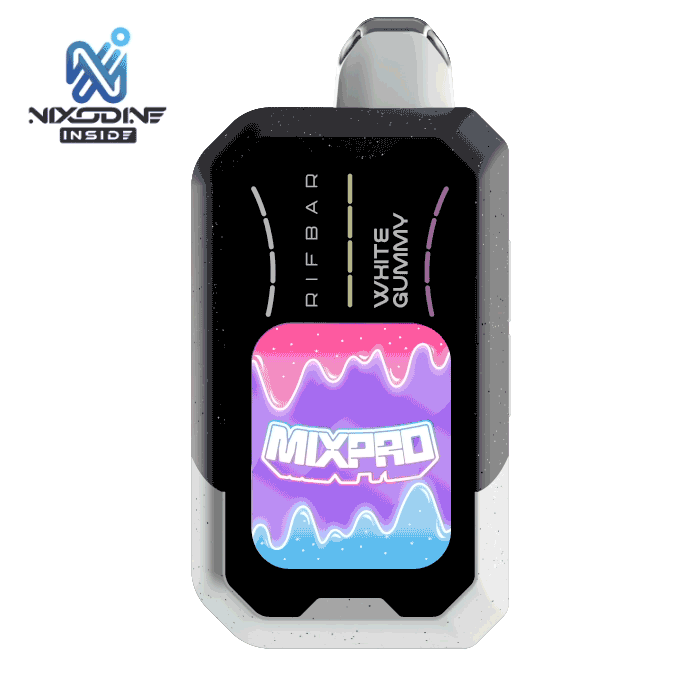 White Gummy RIFBAR MIXPRO SWEET (Nixodine) White Gummy RIFBAR MIXPRO SWEET (Nixodine)