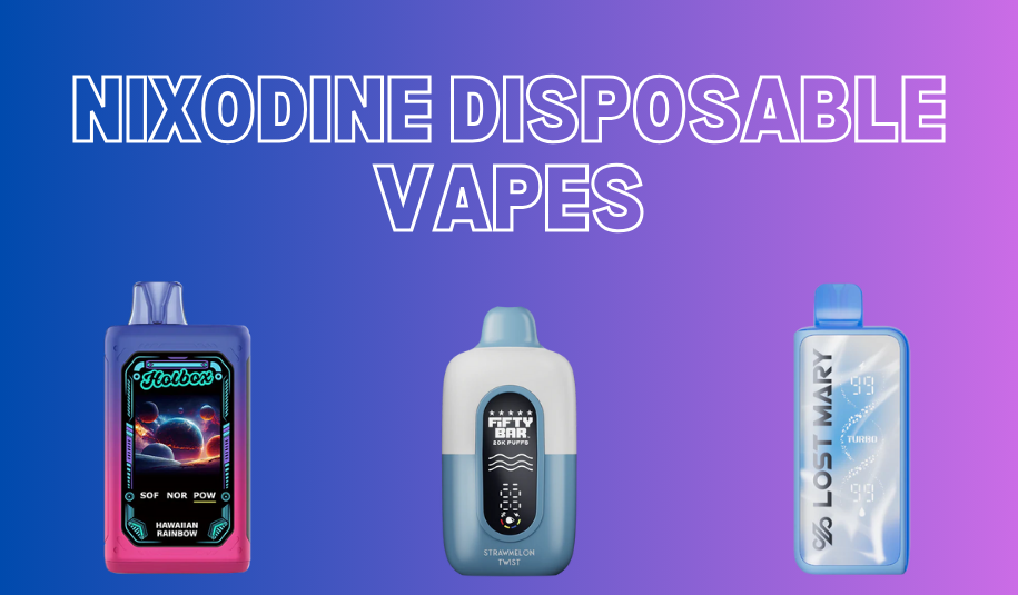 NIXODINE DISPOSABLE VAPES