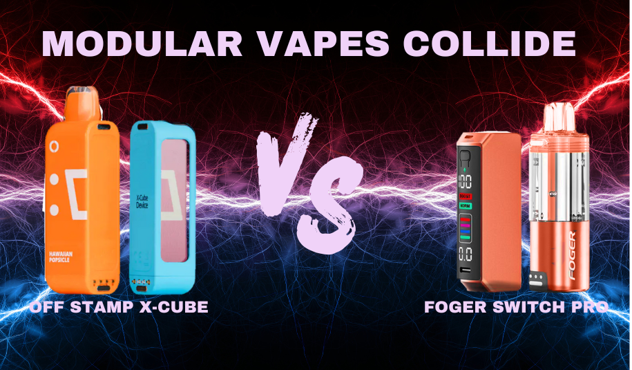 Modular Vapes Collide: Off Stamp X-Cube versus Foger Switch Pro