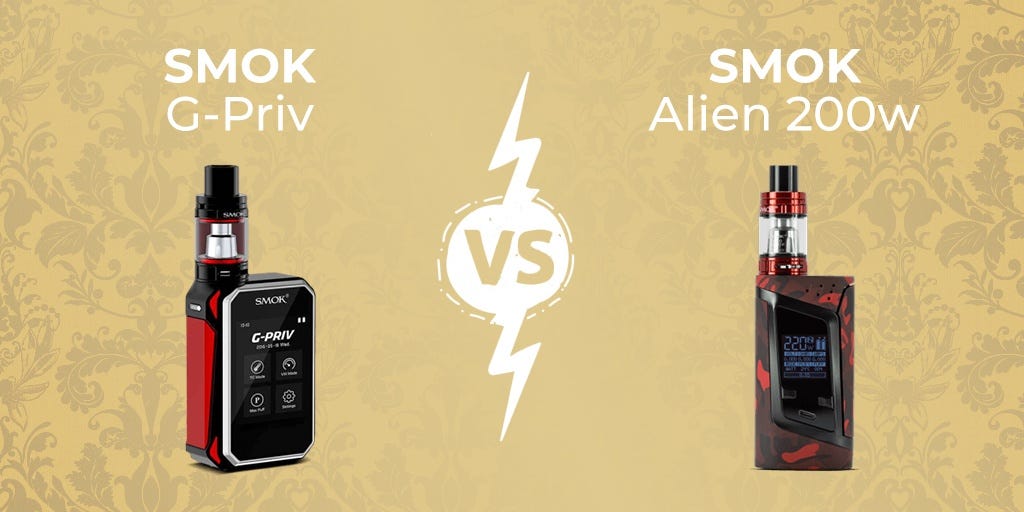 Battle Of The Vapes: SMOK G Priv Vs. Alien