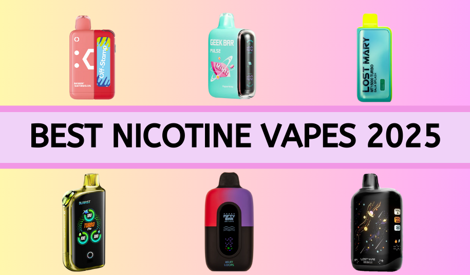 best nicotine vapes 2025