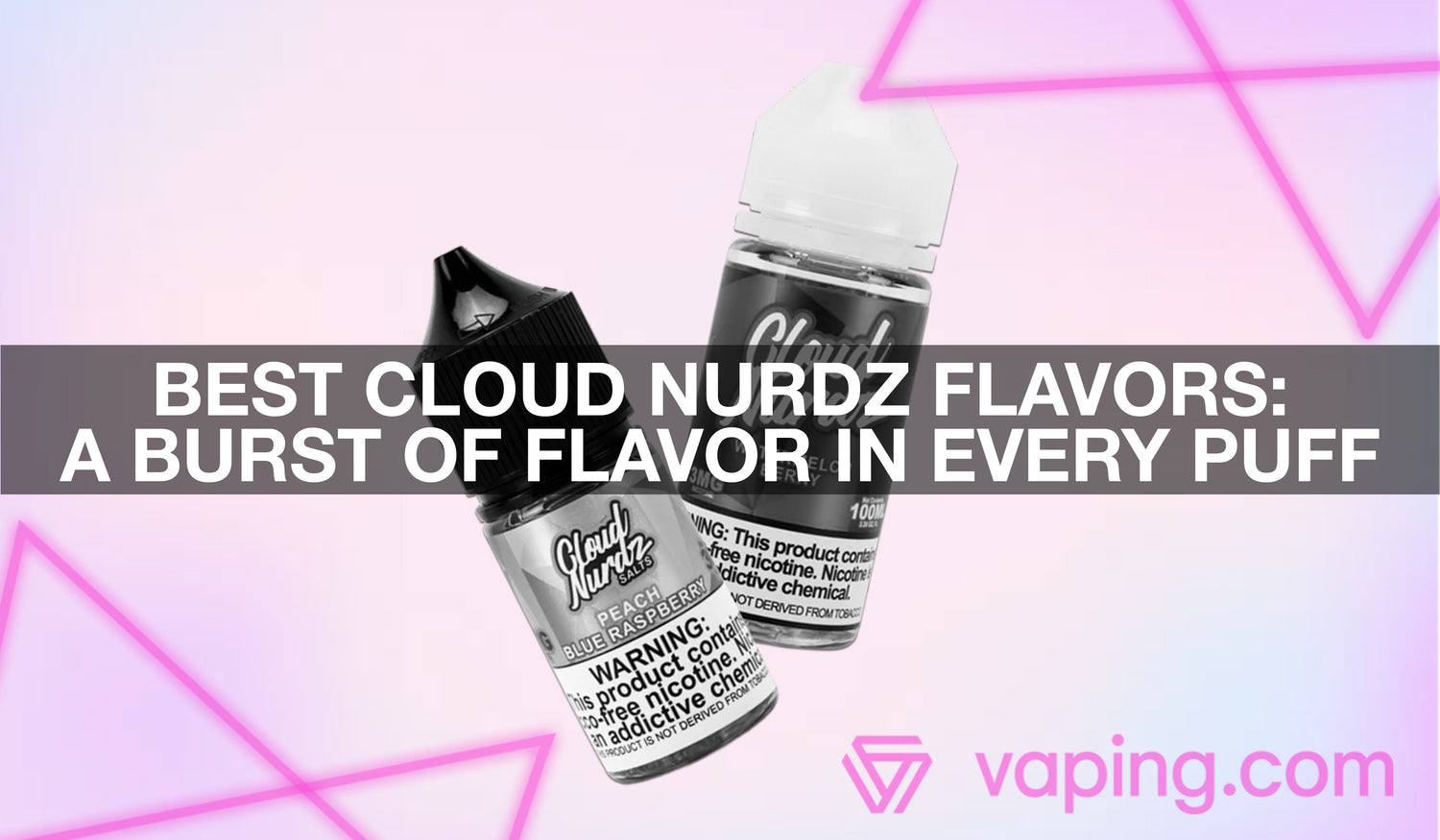 Best Cloud Nurdz Flavors: A Burst of Flavor in Every Puff