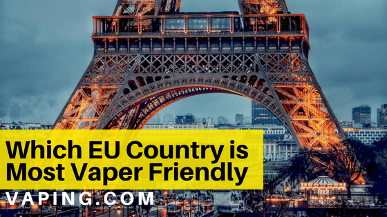 EU Countries Ranked by Vaper Friendliness