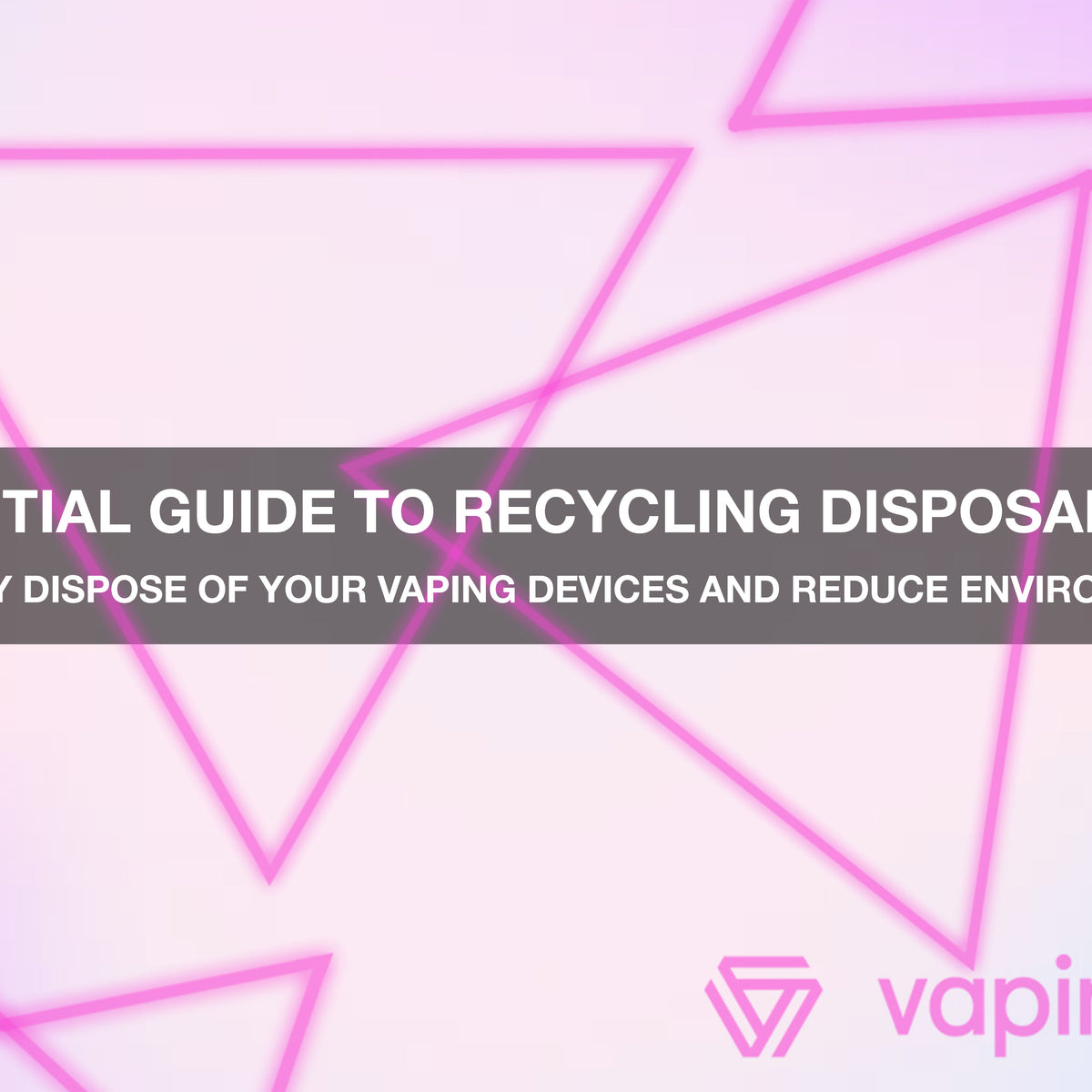 The Essential Guide to Recycling Disposable Vapes: How to Properly Dis The Essential Guide to Recycling Disposable Vapes: How to Properly Dis