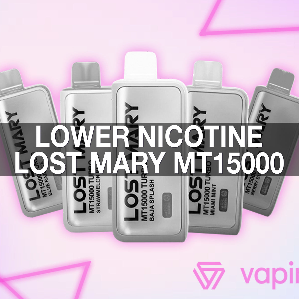 Low nicotine vape, 0.6% nicotine disposable vape, mild vape experience, smooth throat hit e-cigarette - Lower Nicotine Vapes: Lost Mary MT15000