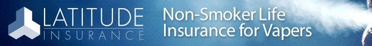 Vaper life insurance - non-smoker rates is a big deal!