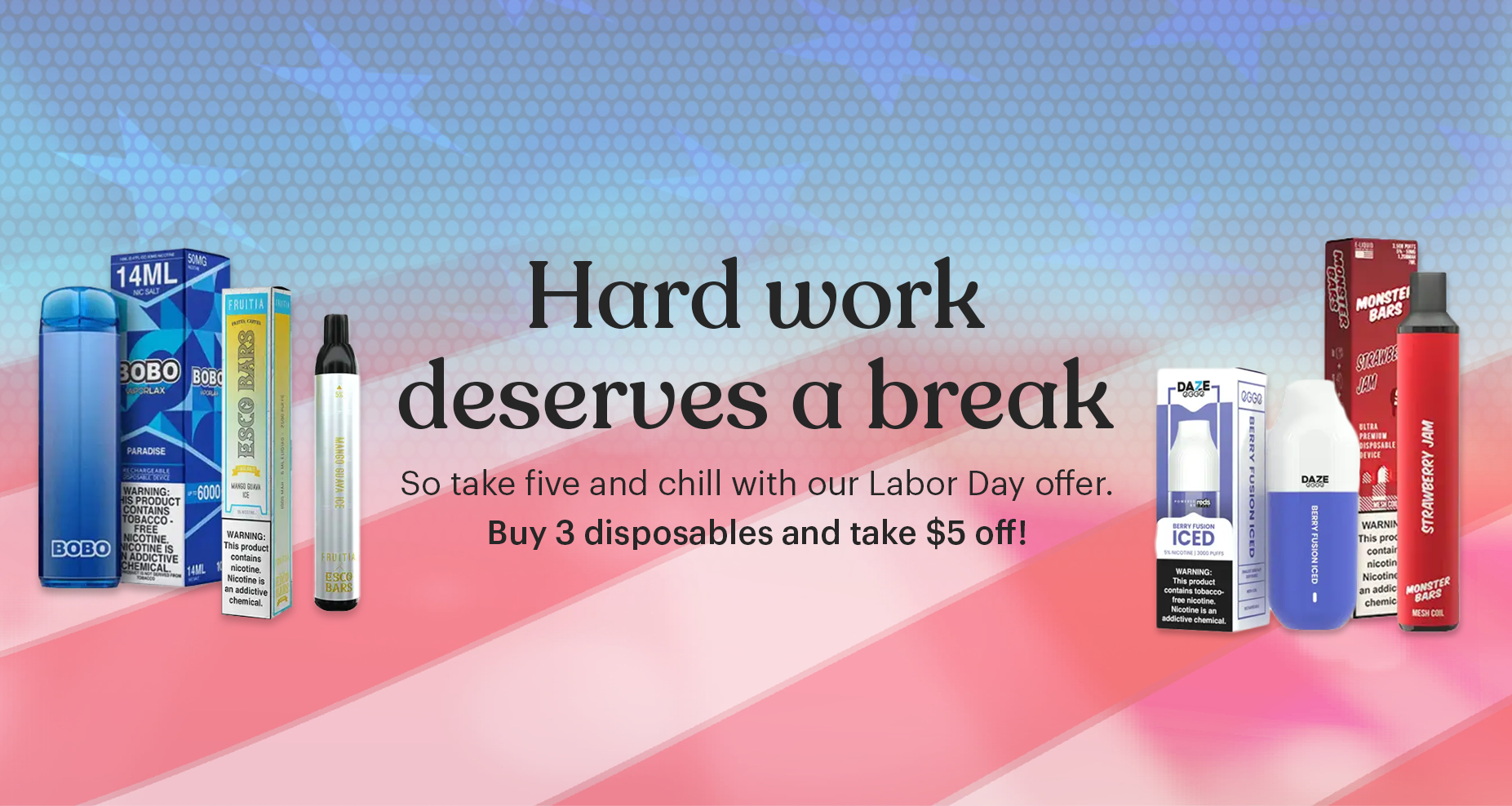 Vaping.com Proudly Celebrates Labor Day