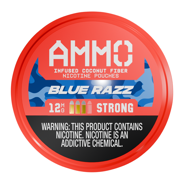 Blue Razz AMMO Pouches (Strong) 