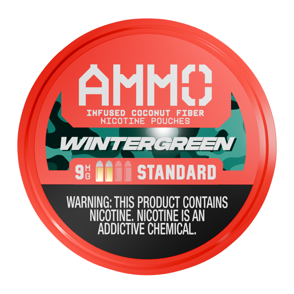 Wintergreen AMMO Pouches (Standard) for Vaping.com