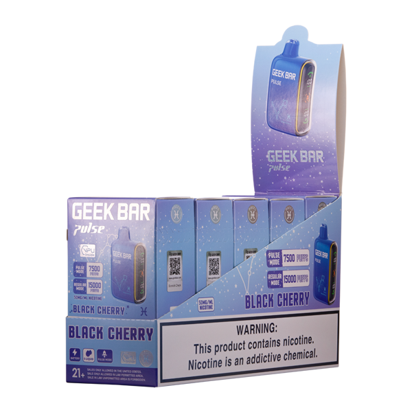 Black Cherry - Geek Bar Pulse Vape Bundle