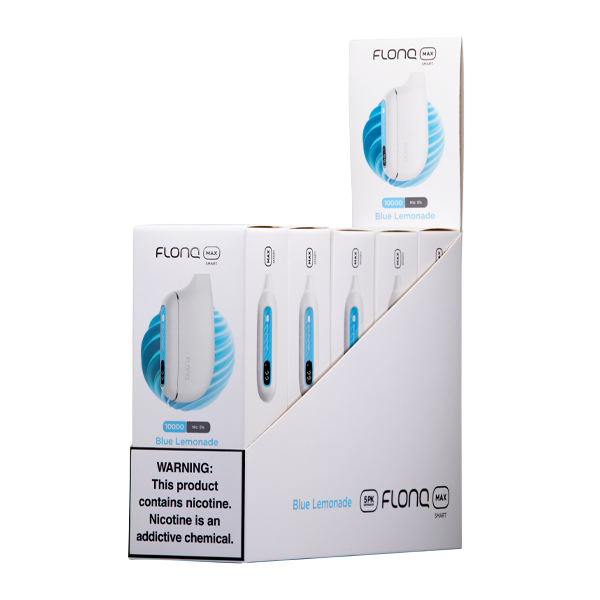 Blue Lemonade FLONQ Max Smart 5-Pack Vapes