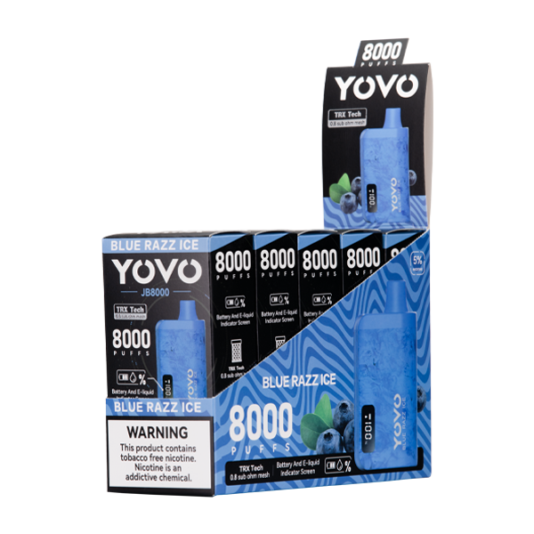 Blue Razz Ice YOVO JB8000