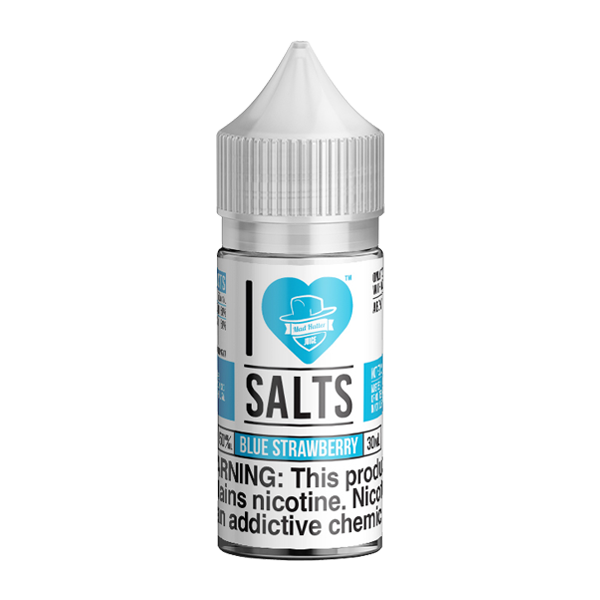 I Love Salts Blue Strawberry eJuice Bottle