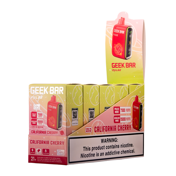 California Cherry - Geek Bar Pulse Pack