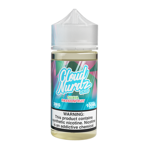 Iced Guava Passionfruit Cloud Nurdz 100ml