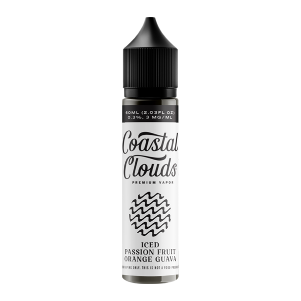 Passion Fruit Orange Guava ICED - Coastal Clouds E-Juice 60m