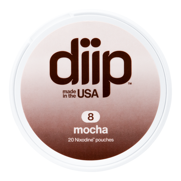 8 Mocha DIIP Reset Nixodine Pouches