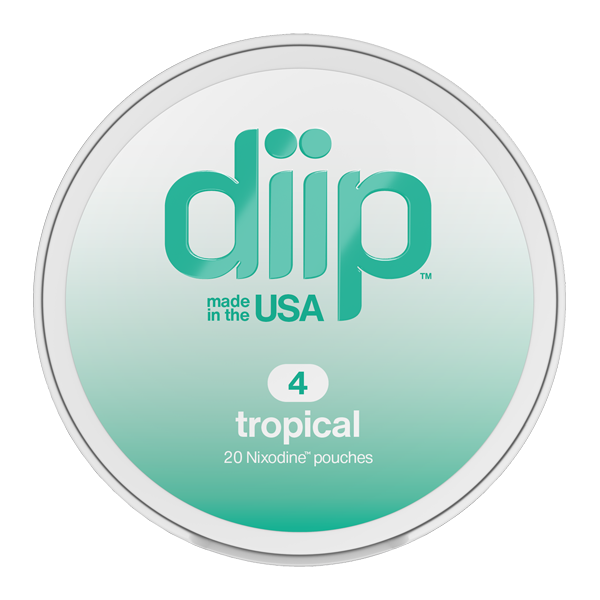 4 Tropical DIIP Reset Nixodine Pouches