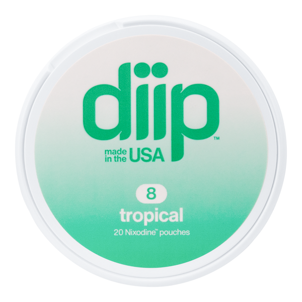 8 Tropical DIIP Reset Nixodine Pouches